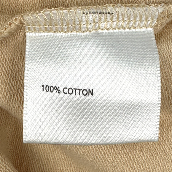 Saint Morta | Men's Small | Destroyed Longline Rounded Hem T-Shirt in Sandstone - Picture 6 of 6